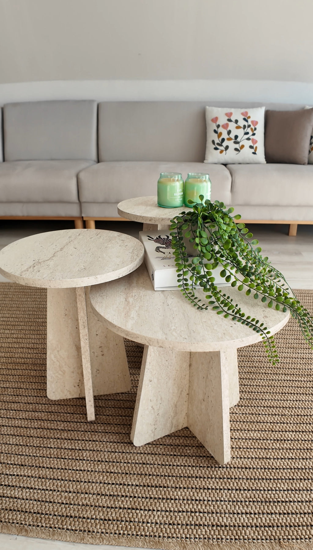 3'lü Zigon/Mantar Sehpa Peri