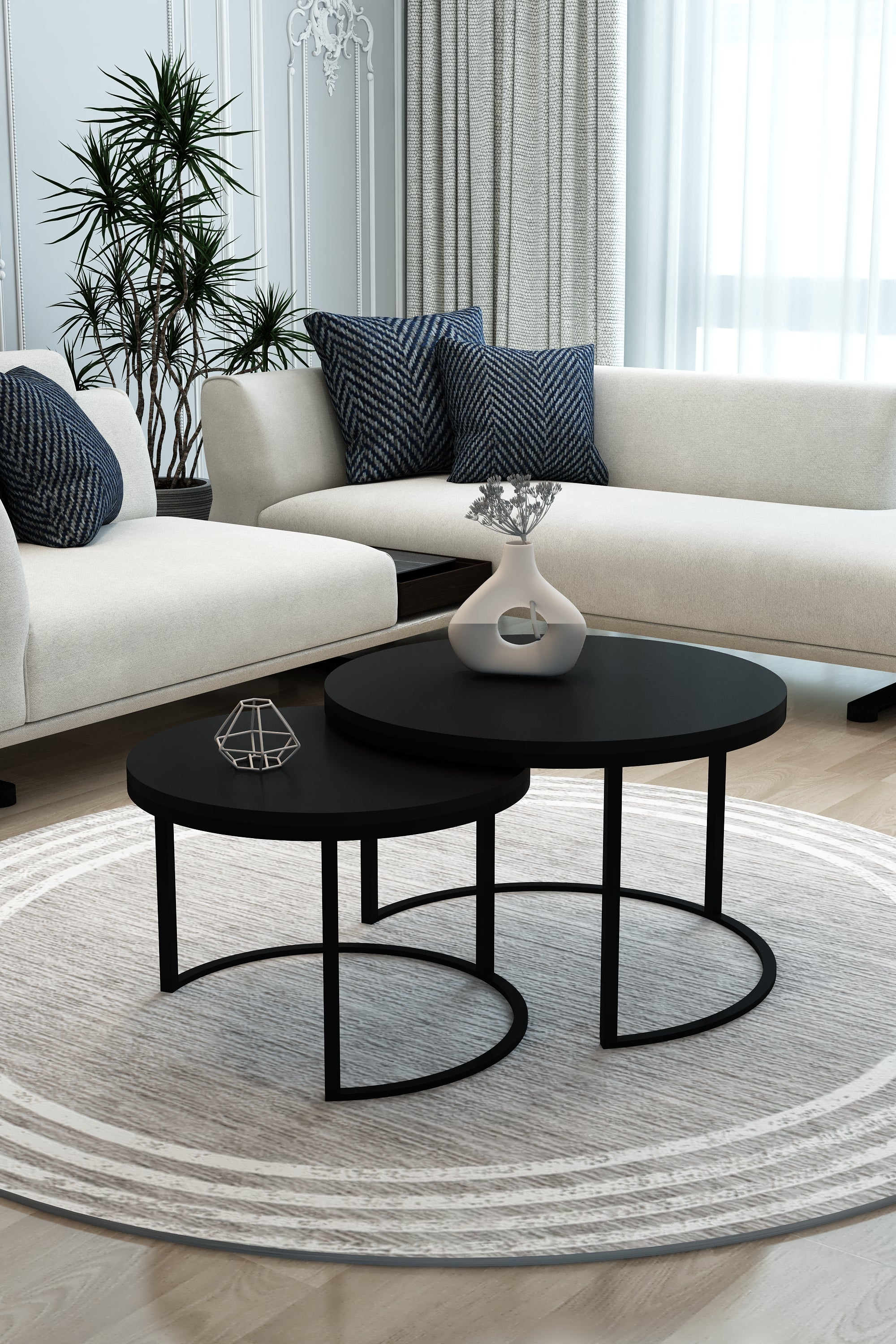 Vega Orta Sehpa Siyah