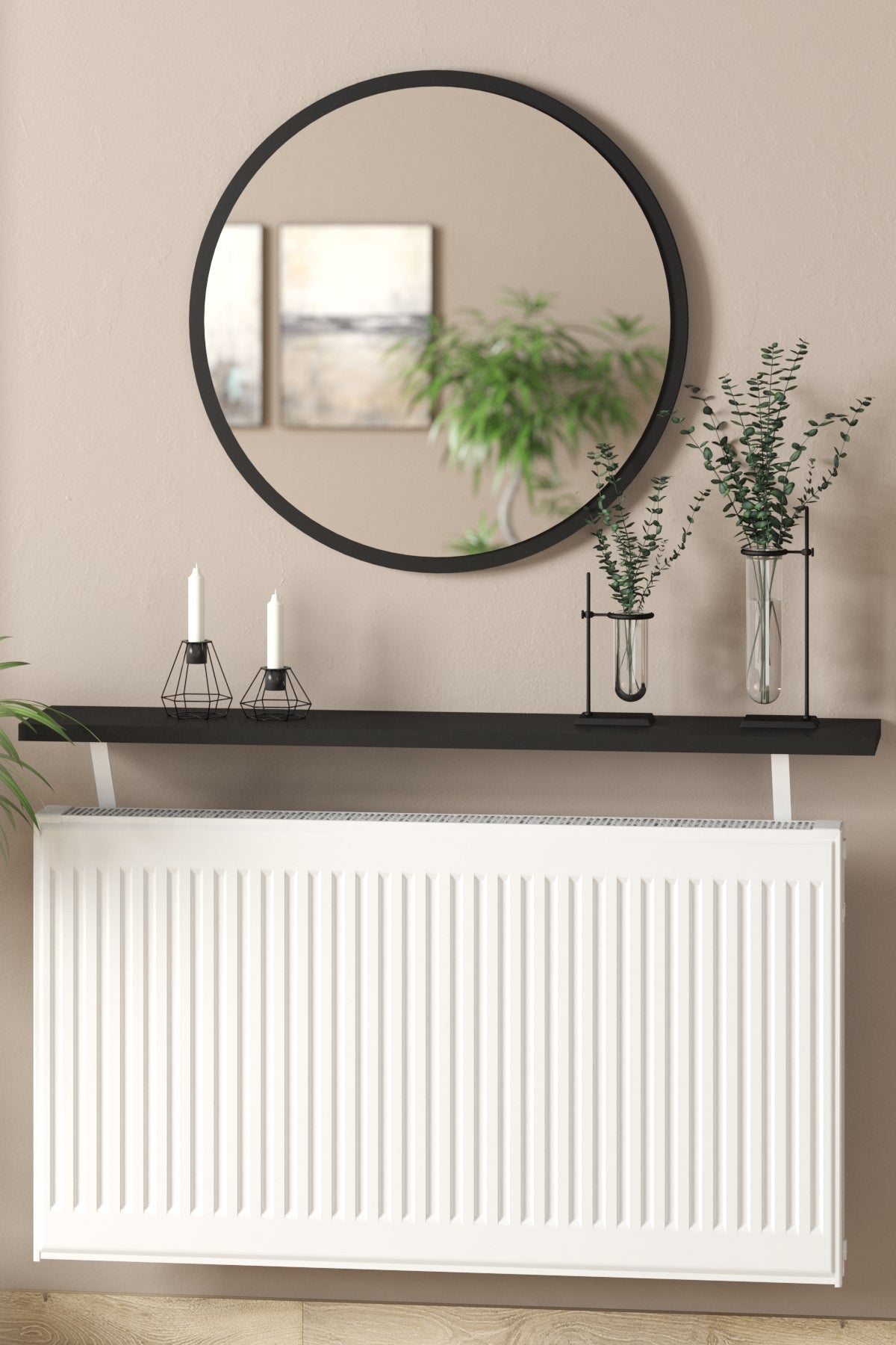 Petek Üzeri Dresuar Siyah İnce