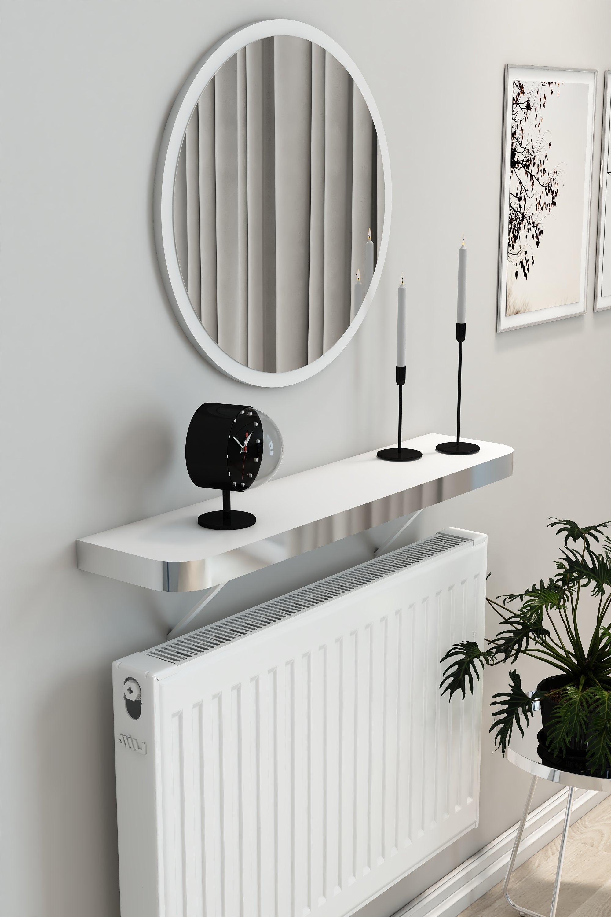 Petek Üzeri Dresuar Kalın gümüş beyaz