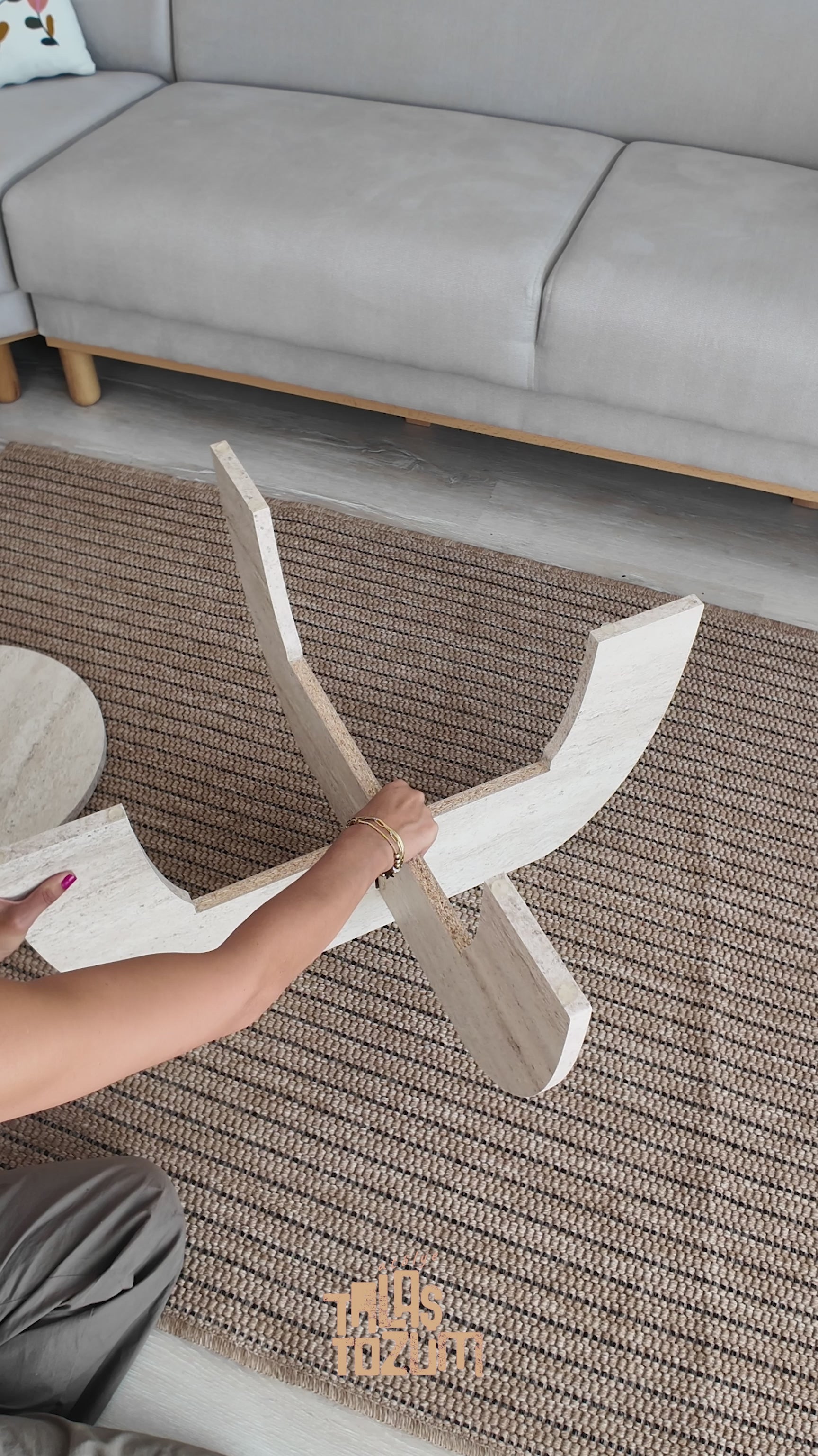 STAR Orta Sehpa Traverten